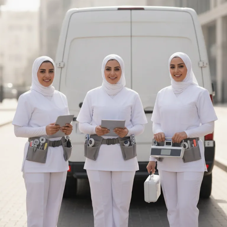 Midwife team in Ar Rumaylah